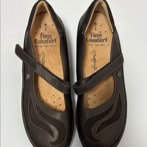 Finn Comfort Women's Wedges - Dark Brown